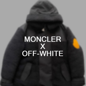 몽클레어 X 오프화이트 패딩