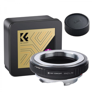 KnF M42 렌즈-라이카 M 어댑터 (뒤캡포함)