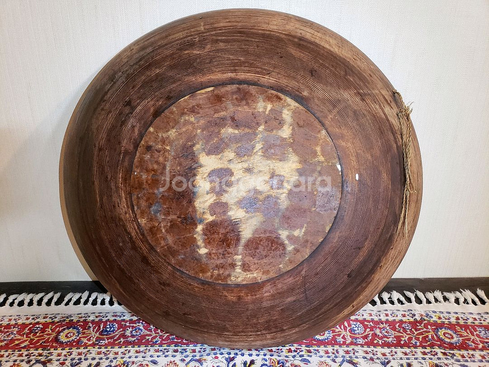 [골동품] 조선시대 괴목 이남박, 48 x 12.5cm--3