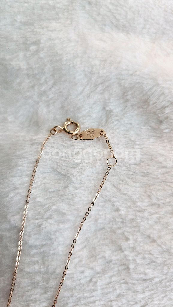 스톤헨지 DAL 14k 로즈골드 목걸이--1