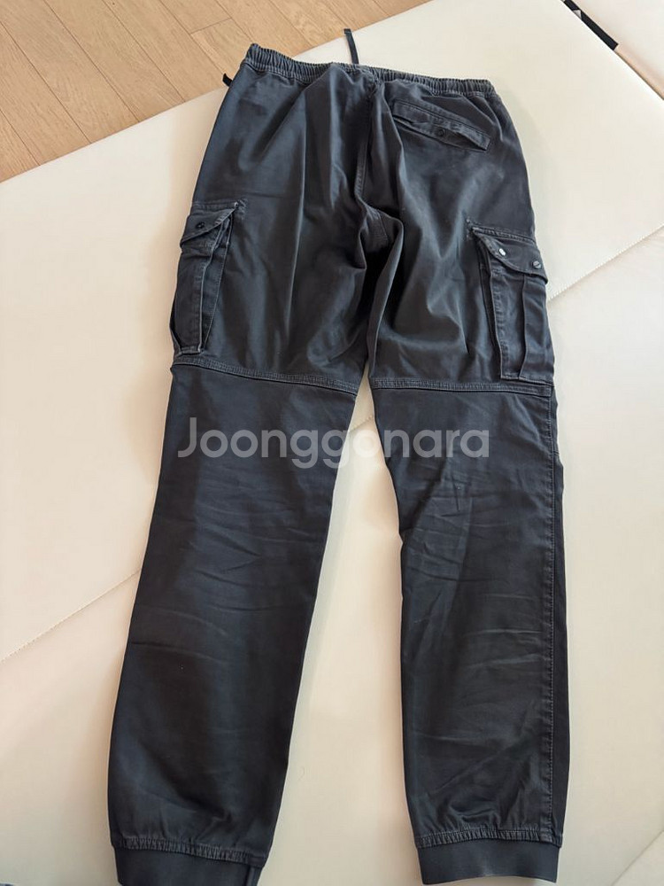 스톤아일랜드 카고 조거 팬츠--4