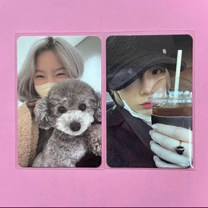 태연 INVU 포카 일괄