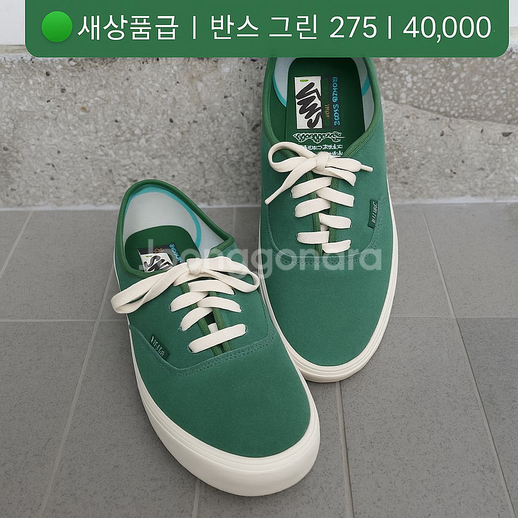 VSNS 반스남성용 275 거의새상품 단화 스키커즈--0