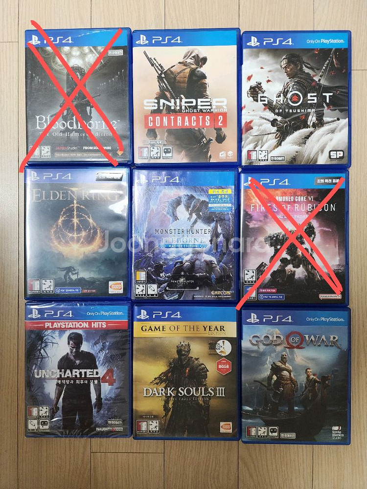 ps4 타이틀 팝니다. (엘든링, 다크소울 등)--0