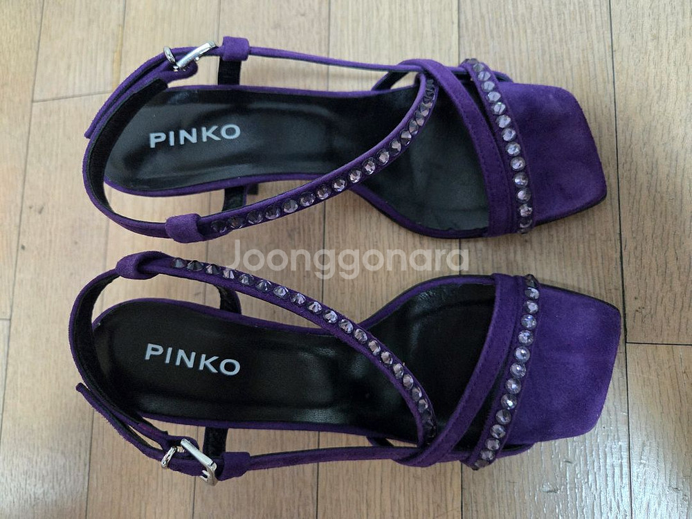 PINKO ANAIS 샌들 37 새제품--0