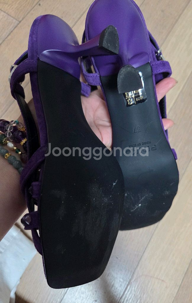 PINKO ANAIS 샌들 37 새제품--4