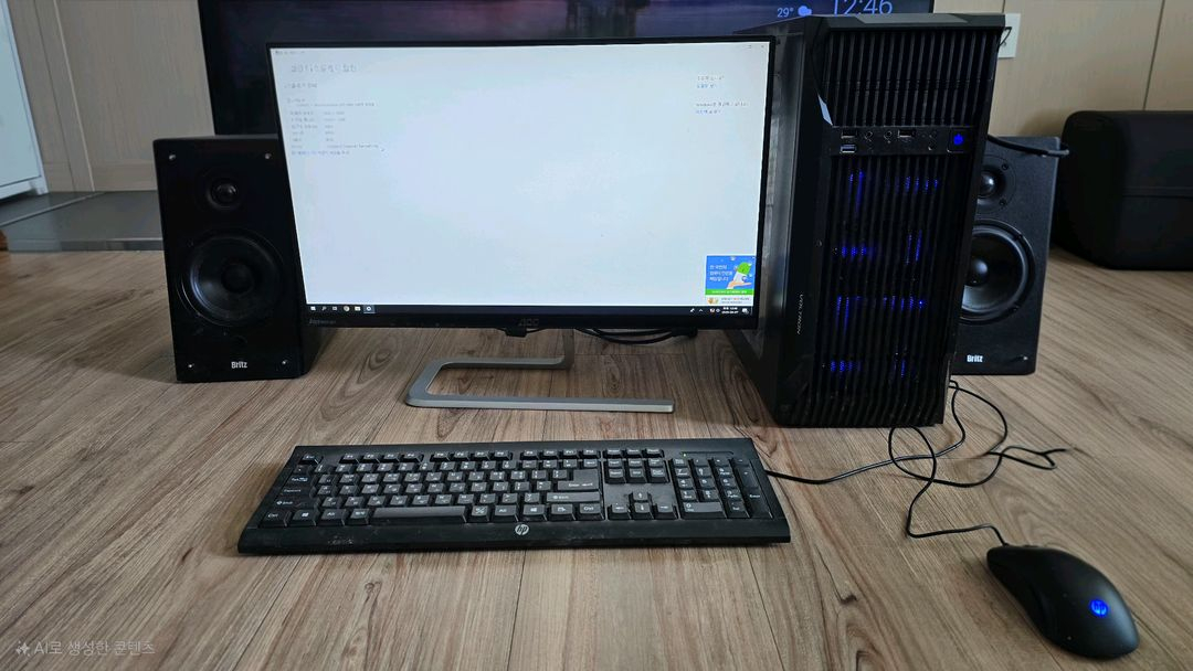 i5-6500, GTX1060 6기가 AOC 24인치 이미지