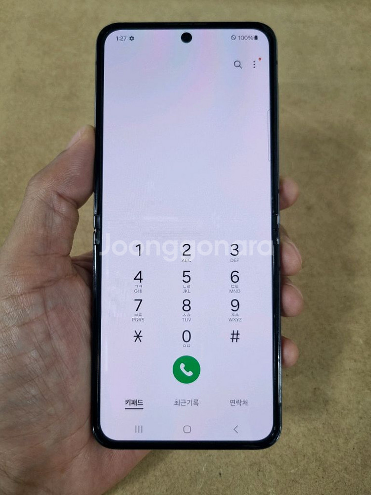 갤럭시Z플립5 그레이 512GB 중고폰 LG공기계--8