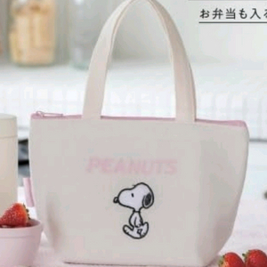일본 피너츠 스누피 미니 보냉백가방1개 미개봉새것