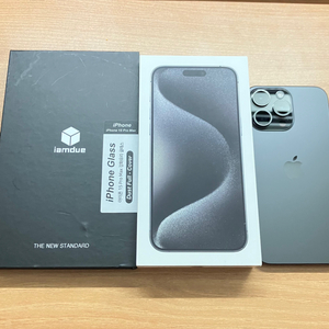 아이폰 15 Pro Max 블랙 티타늄