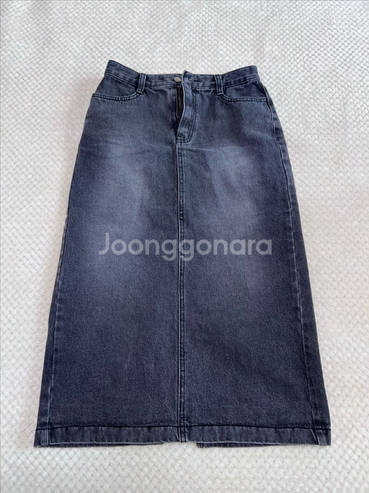 블랙 롱치마 뒷트임 엄청이뻐요 사이즈M--0