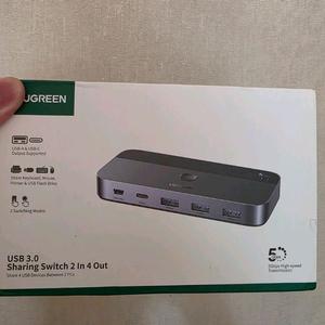 미개봉) UGREEN 유그린 KVM 스위치