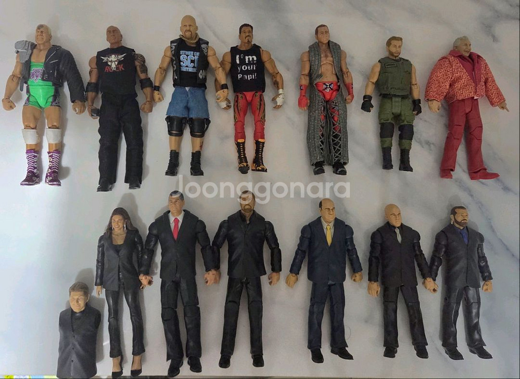 WWE 마텔 엘리트 피규어 개당 5만원--0
