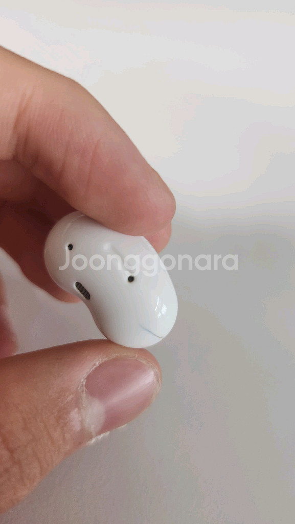갤럭시 버즈 라이브 화이트--2