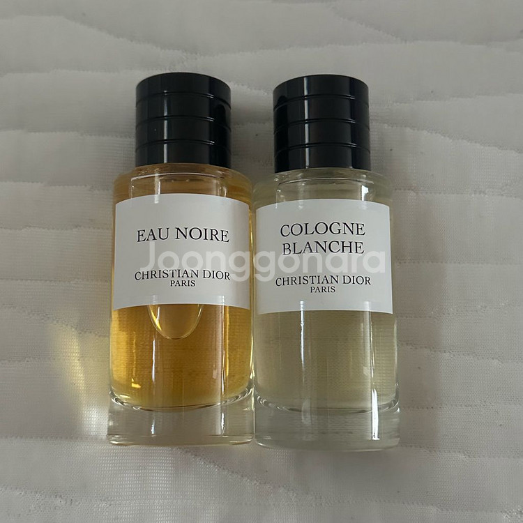 디올 코롱 블랑쉬, 오 누와르, 브아 다르장 40ml--1