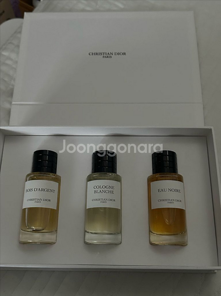 디올 코롱 블랑쉬, 오 누와르, 브아 다르장 40ml--0