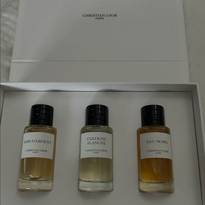 디올 코롱 블랑쉬, 오 누와르, 브아 다르장 40ml