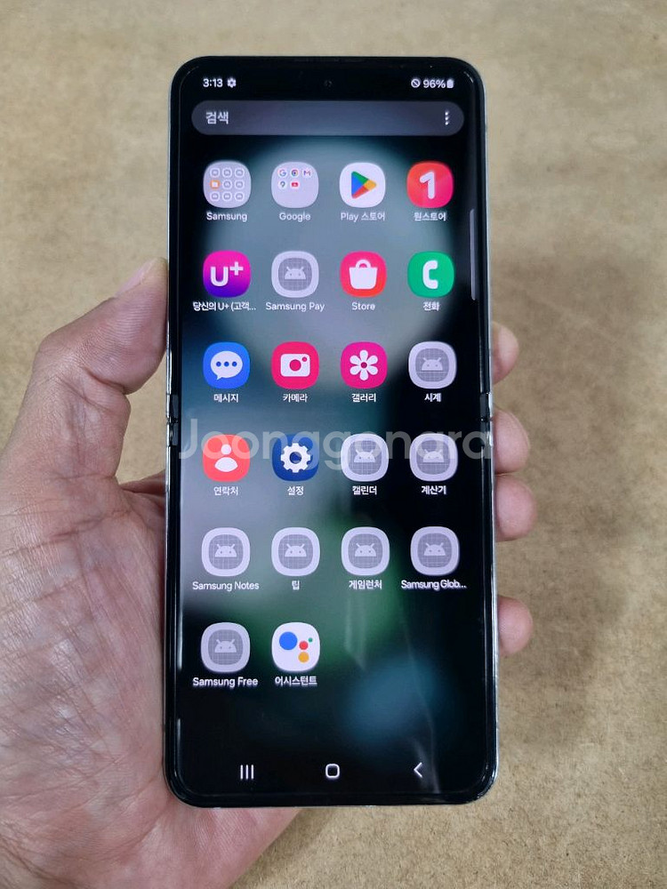 갤럭시Z플립5 민트 256GB 중고폰 LG공기계 최저가--0