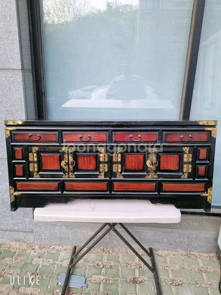엔틱 고가구 티비다이--0