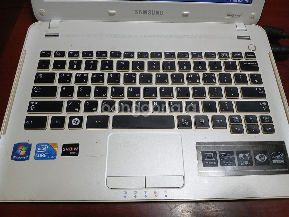 삼성 SENS X180 노트북 SSD120 1.68GB--4
