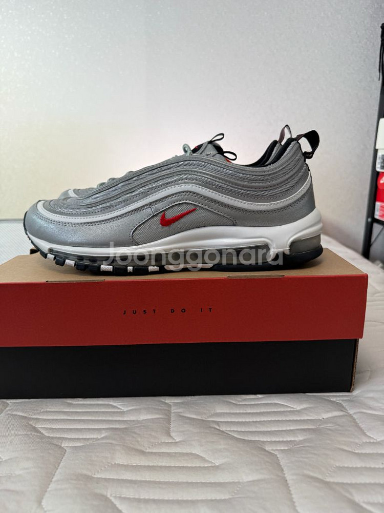 나이키 에어맥스 97 og 실버 285 새상품--0