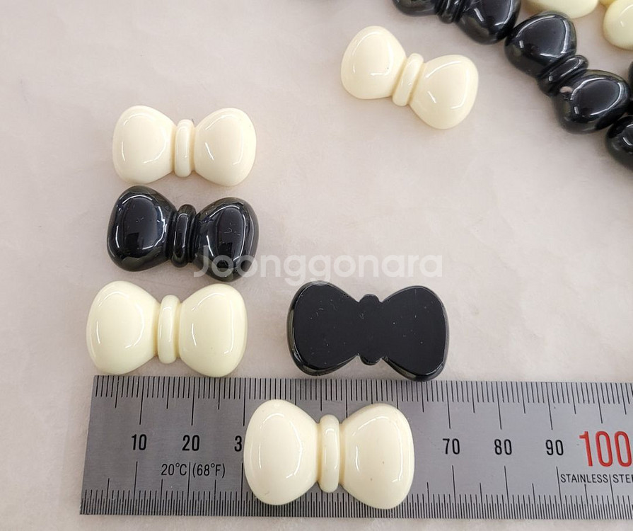 리본파츠 3색 32미리 41개 일괄--1