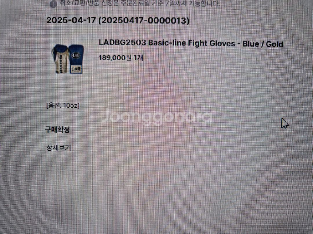 라드 복싱 글러브 10oz--4