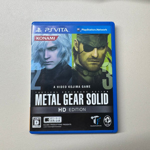PS VITA 메탈기어 솔리드 HD에디션 일본판(중고)