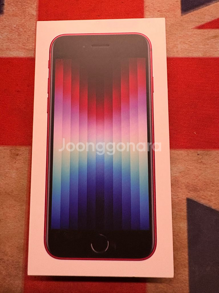아이폰 se3 레드 128GB--0