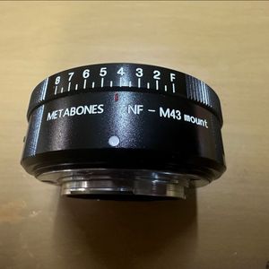 메타본즈 Nikon F - 마이크로포서드 MFT 어댑터