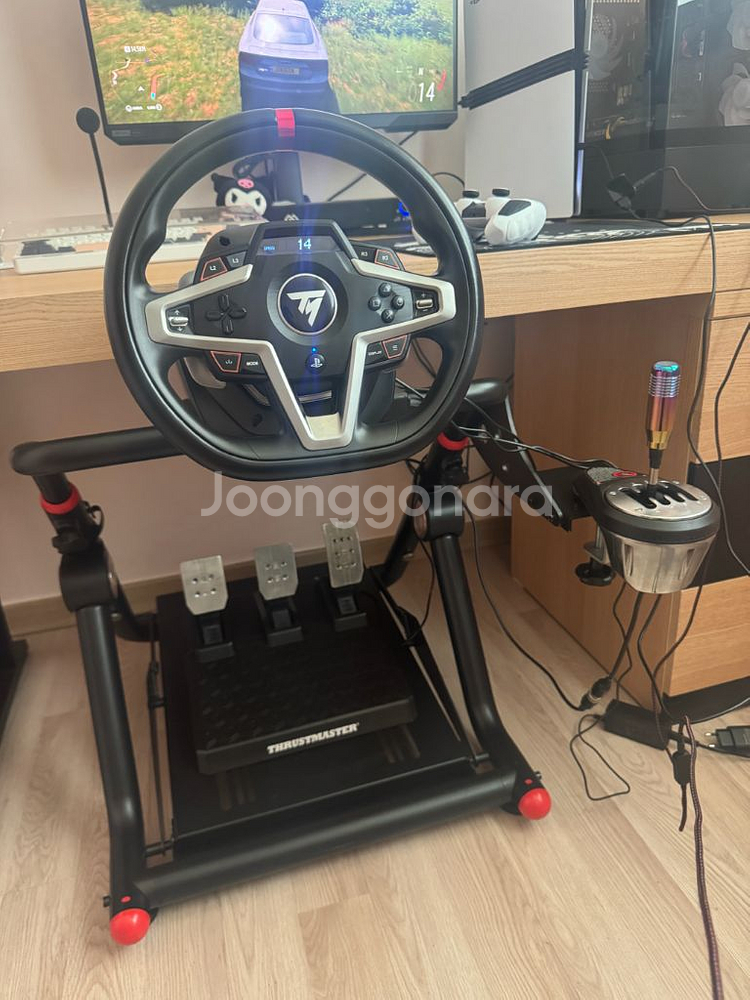 트러스트마스터 t248+th8a쉬프터 풀셋 급처--0
