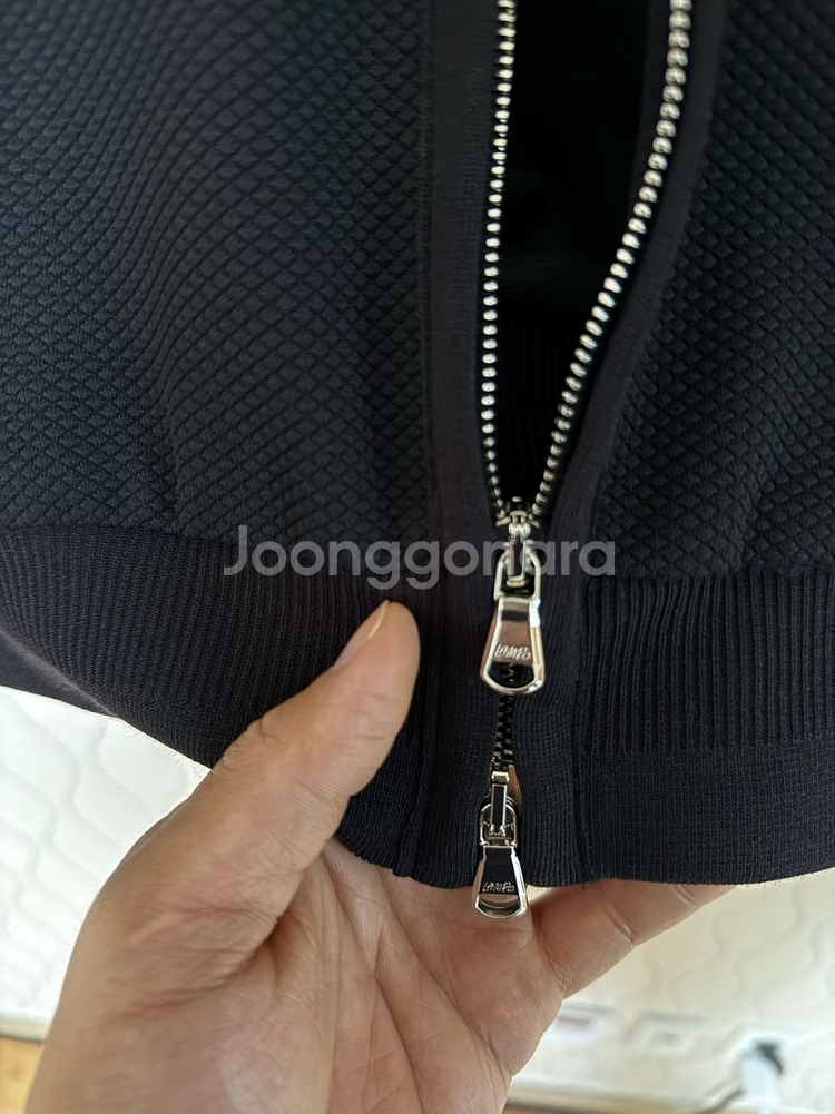 타임옴므 25ss 텍스처드 후드 집업 점퍼 짚업--1