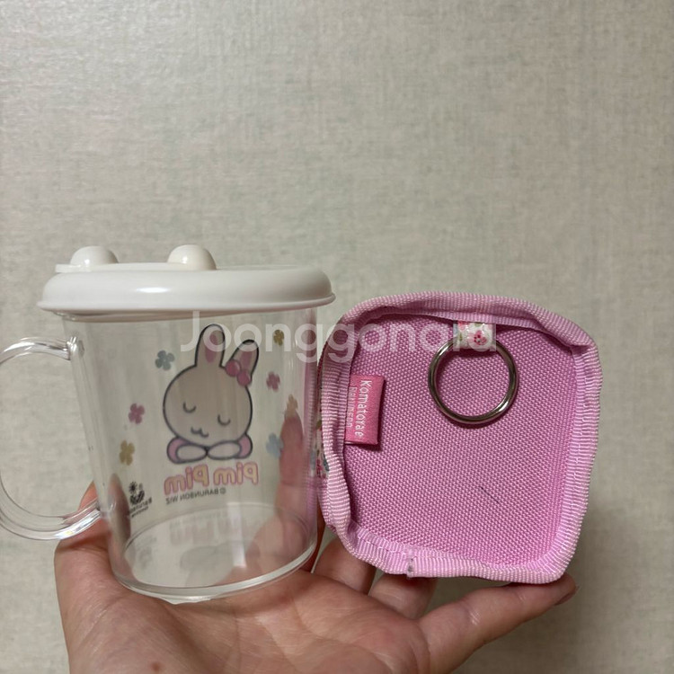 한국 고전문구 컵 파우치--1