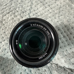 소니 E 55-210mm OSS 렌즈