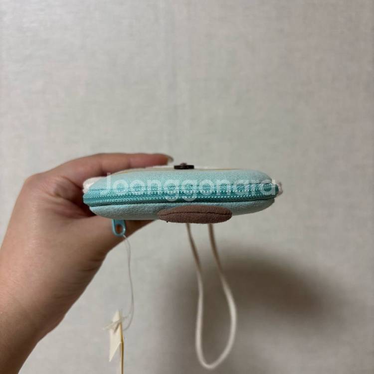 일본 빈티지 고양이 파우치 키링 인형--3