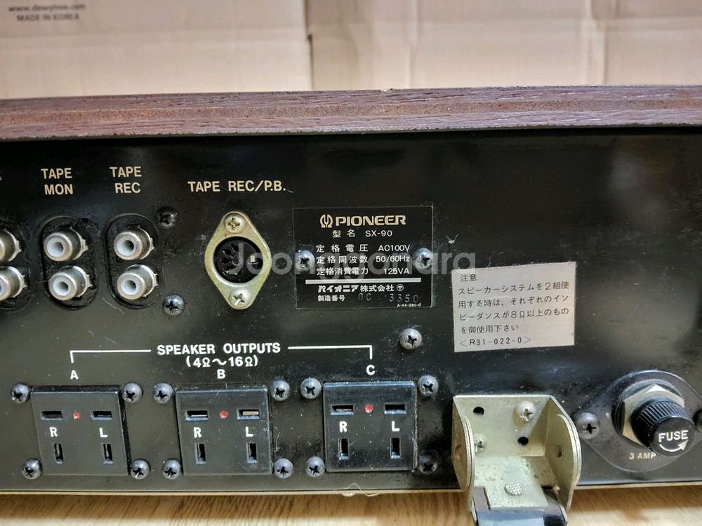 파이오니아 PIONEER 리시버 오디오 앰프 SX 90--9