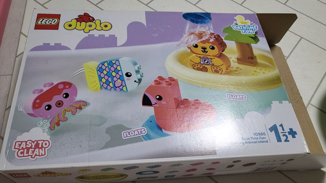 레고 듀플로 목욕놀이 동물 친구들 이미지
