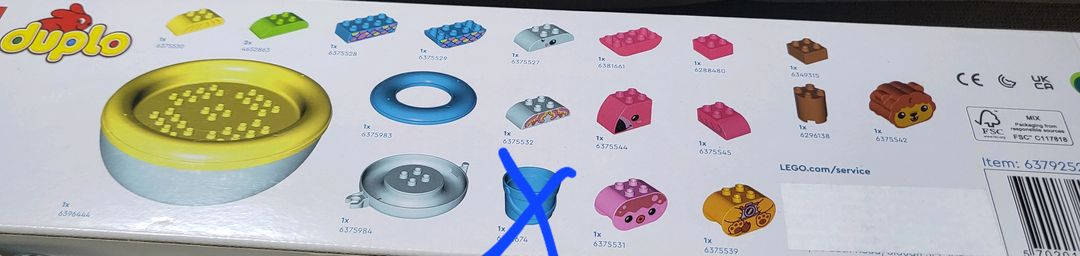 레고 듀플로 목욕놀이 동물 친구들 이미지