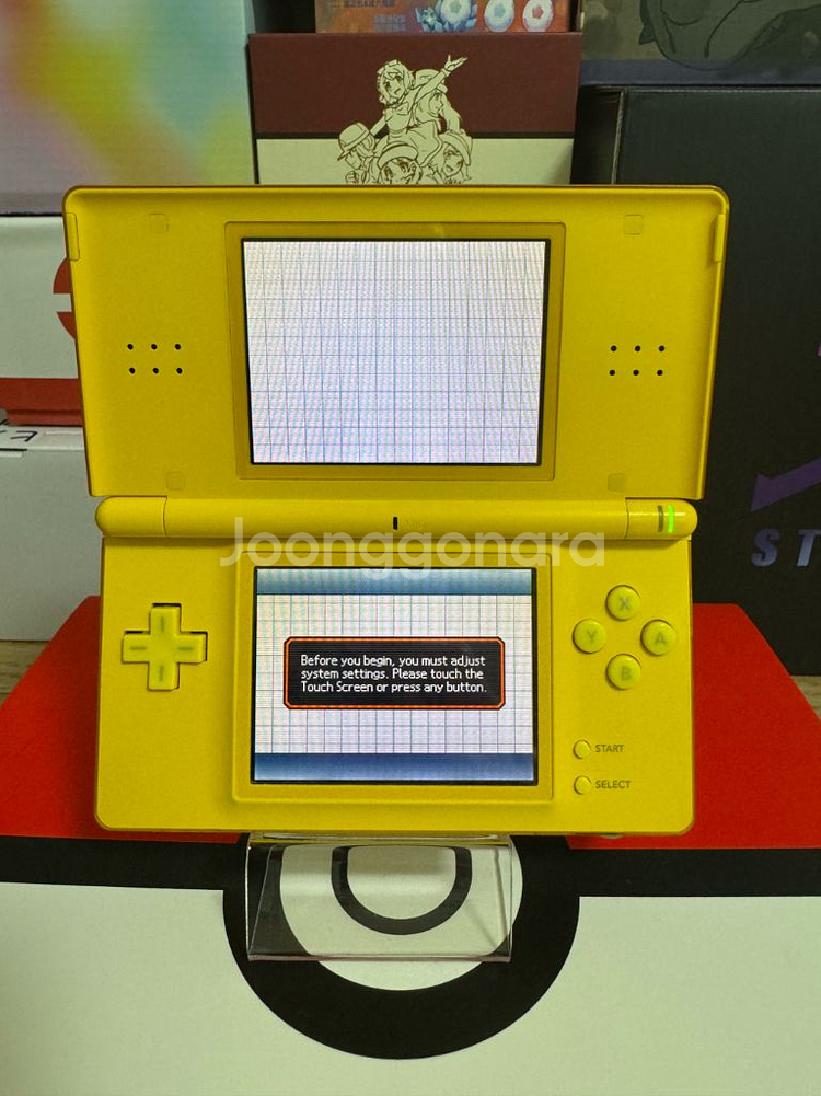 닌텐도 ds lite 포켓몬센터피카츄 에디션 B급--4