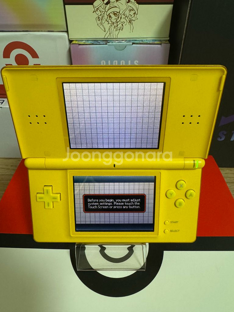 닌텐도 ds lite 포켓몬센터피카츄 에디션 B급--5