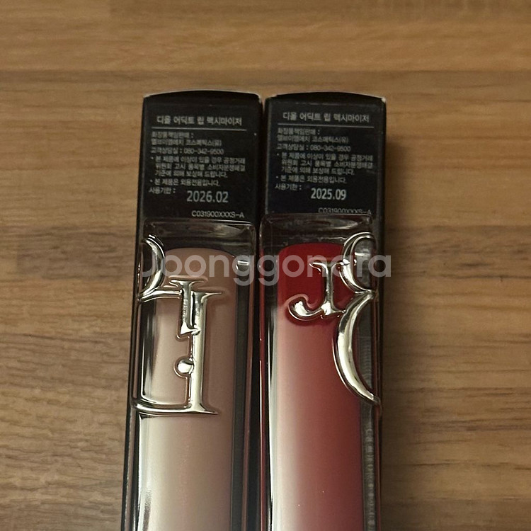 (새상품) 디올 어딕트 립 맥시마이저 001 & 022--2