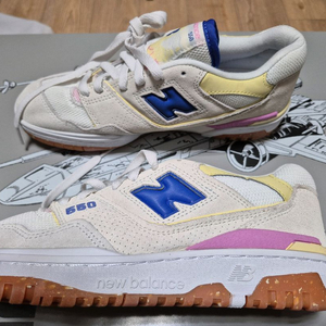 뉴발란스 550 씨솔트 마린 블루