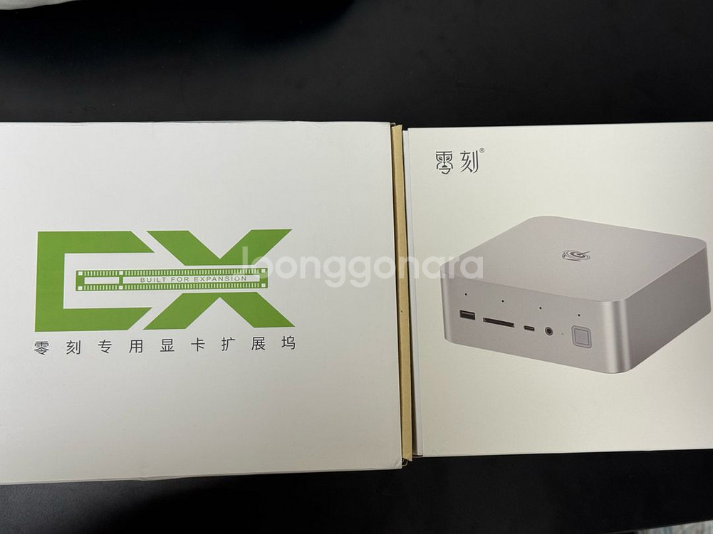 미니pc gti12(32기가, 1테라) + 그래픽카드독--1