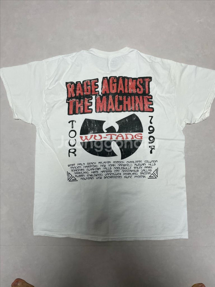 RATM X WU 1997 티셔츠 L--3