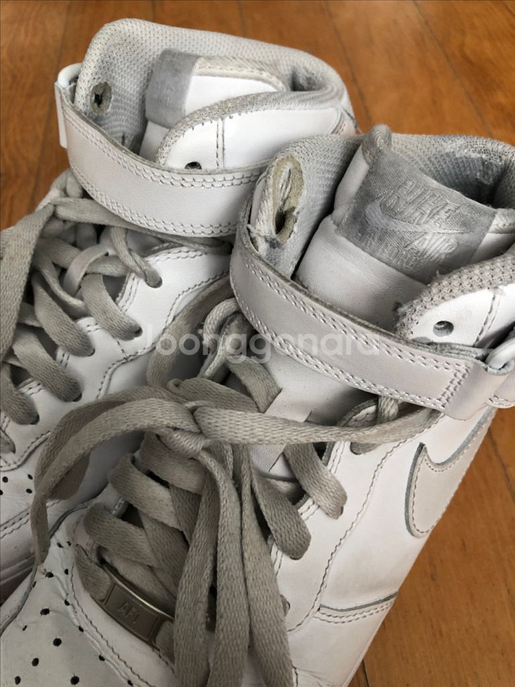 나이키 에어포스1 07 트리플화이트 올백 미드 250--3