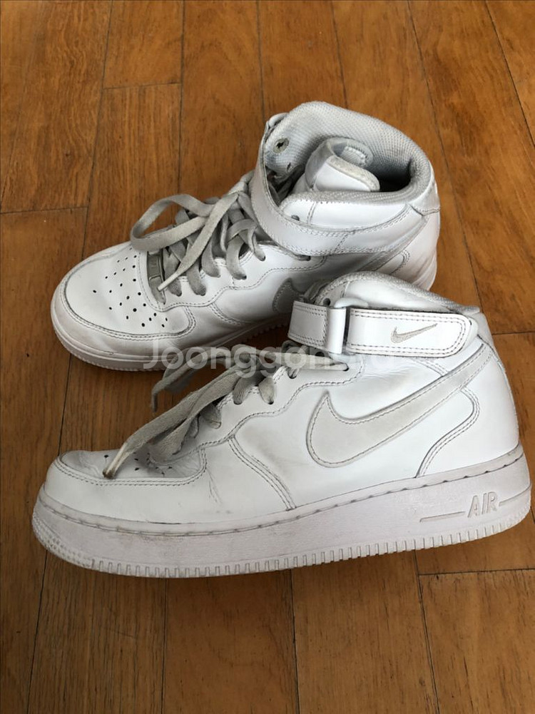 나이키 에어포스1 07 트리플화이트 올백 미드 250--6