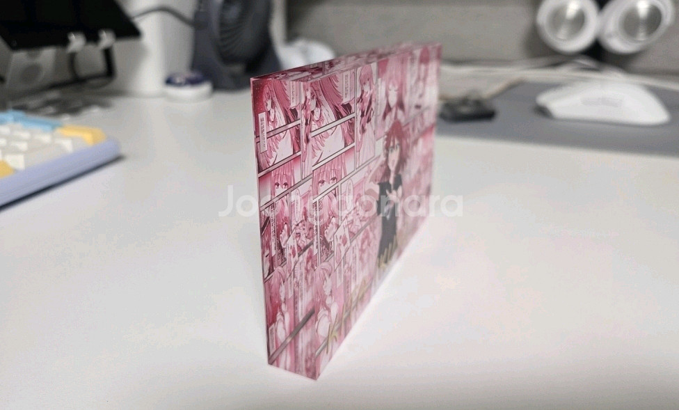 봇치더락 키타 이쿠요 아크릴 액자 팝니다(발 받침대 포--2