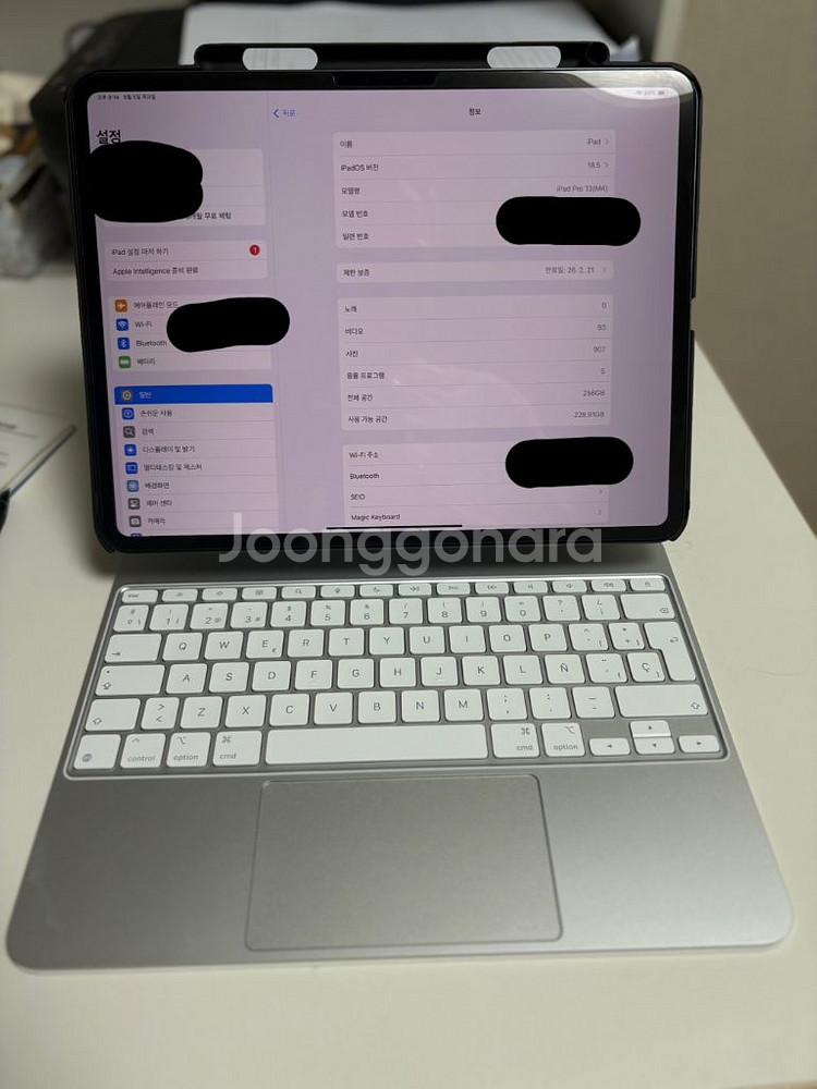 아이패드 프로13 m4 스페이스 블랙 풀박스--0