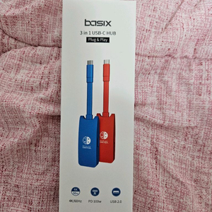 basix USB-C 허브 젠더 팝니다