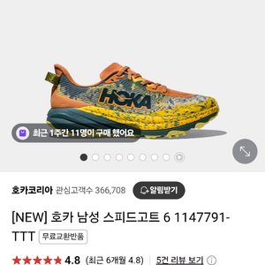 호카 스피드고트6 270